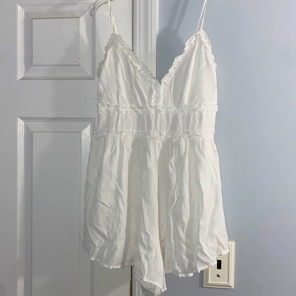 Mi Amore white mini dress